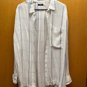 BDG oversized button up flannel